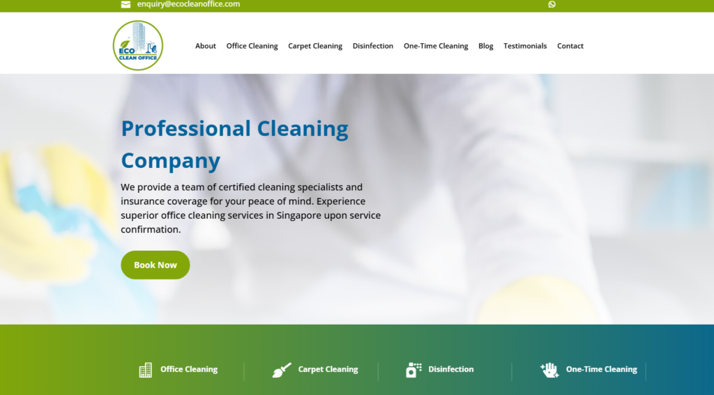 ecoclean-office-homepage